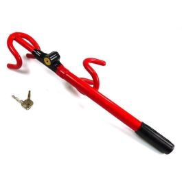 Cartec IMP493235 Candado de volante de doble gancho