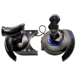 Thrustmaster T.Flight Hotas 4 Palanca de mando para PC y PlayStation 4, USB 2.0, Negro/Azul
