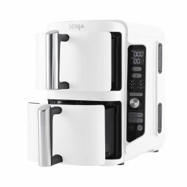 Ninja SL400EUWH Freidora de Aire Doble Stack XL 9.5L 2kg 8 Personas Blanco con 6 Programas y Funciones Múltiples Precio: 212.6900006. SKU: B1GJ566FAJ