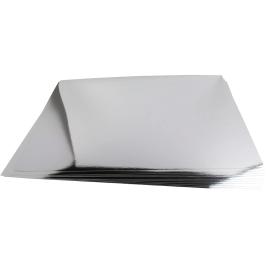 Liderpapel Cartulina 50x65 cm 235g/m2 Metalizada Plata