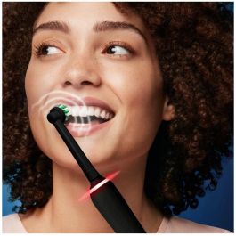 Oral-B Pro 3 3900 Cepillo Dental Eléctrico Oscilante Dúo, Limpieza Diaria, Sensible, Blanqueador, Negro/Rosa