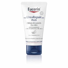 Eucerin UREAREPAIR PLUS Crema de Manos 5% Urea y Ceramidas Nutritiva para Piel Seca a Muy Seca, Hidratación 48h, 75 ml Precio: 7.49999987. SKU: S05101269