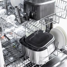 Freidora de Aire InnovaGoods Fryinn Pro 5500 Negro 1700 W 5,5 L Acero Inoxidable