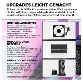 HP Gaming Desktop GT16-0189ng (Schwarz, ohne Betriebssystem)