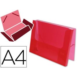 Carpeta Liderpapel Portadocumentos Gomas 36930 Polipropileno Din A4 Rojo Translucido -Lomo 25 mm Precio: 4.585899407099999. SKU: B16T6CF6FK