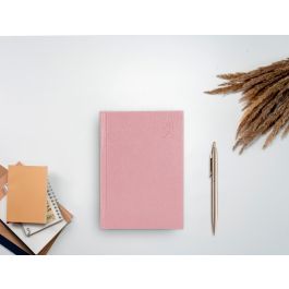 Agenda Encuadernada Liderpapel Corfu A5 2025 Dia Pagina Color Rosa Nude Papel 60 gr