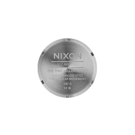 Reloj Hombre Nixon TIME TELLER SOLAR Plateado Reloj Hombre Nixon TIME TELLER SOLAR Plateado
