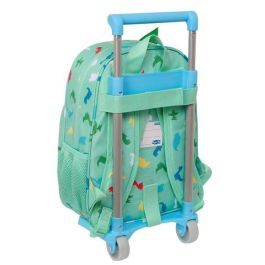 Mochila Escolar con Ruedas Peppa Pig George Menta 26 x 34 x 11 cm Mochila Escolar con Ruedas Peppa Pig George Menta 26 x 34 x 11 cm