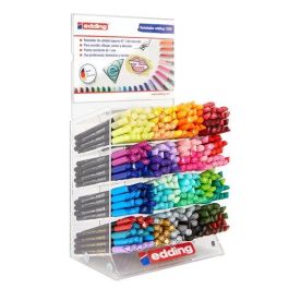 Edding Rotulador 1200 Punta Fina 1mm, Tinta a Base de Agua, 30 Colores Surtidos, Expositor 320 Unidades Precio: 194.59000022. SKU: B12FNT5Z2X
