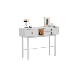 DKD Home Decor Consola Urban Blanco Natural MDF PU 120 x 90 x 35 cm Precio: 361.50000051. SKU: B1FFF5Y7MJ