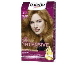 Palette INTENSIVE creme color Tinte #9.7 Rubio Cobrizo Permanente con Aceite de Marula 1 u