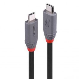 Lindy Cable USB 4 Tipo C a C, Anthra Line, 2m, 240W, 40Gbps, para 8K/Dual 4K