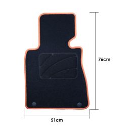 Set de Alfombrillas para Coche OCC Motorsport OCCBW0015 Bmw E65 Serie 7 Corto 5 Piezas Set de Alfombrillas para Coche OCC Motorsport OCCBW0015 Bmw E65 Serie 7 Corto 5 Piezas