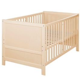 Roba AAAJD44169 Cuna convertible para bebé de 70 x 140 cm de Madera natural EASY SLEEP