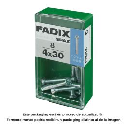 Fadix Tornillo Métrica M 4x30mm Cabeza Plana Caja 8 Unidades Referencia 10915811 Precio: 1.9499997. SKU: S7913688