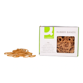 Q-connect Gomillas elásticas, 100 gr, número 3, 30 x 2 mm, 80% caucho de alta calidad