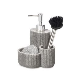 Dosificador Cocina Estropajo Cepillo Gris Kinvara 12x17x11cm (Set de 12) Dosificador Cocina Estropajo Cepillo Gris Kinvara 12x17x11cm (Set de 12) Precio: 97.52358. SKU: B1EQY52PJ3