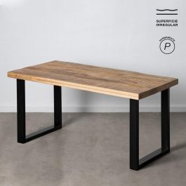 Mesa Comedor Natural-Negro 160 X 90 X 76 cm Precio: 540.0109. SKU: B1GR9PGMHQ