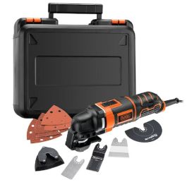 Black+Decker Multiherramienta Oscilante MT300KA-QS 300W con 12 Accesorios para Cortar, Raspar y Lijar Precio: 119.89000045. SKU: S7908544