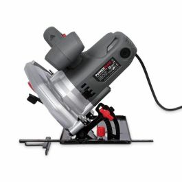 Powerplus POWE30050 Sierra Circular 1200 W, Ángulo Ajustable 90°/45°, Profundidad 65/45 mm, Hoja 185x20 mm, 5500 rpm