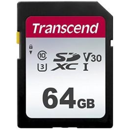 Transcend TS64GSDC300S Tarjeta SDXC 64GB Clase 10, U3, V30, Lectura 95MB/s, Escritura 40MB/s Precio: 29.94999986. SKU: B1FYTR4NG9