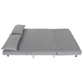 Sofa Cama Urban DKD Home Decor Gris Claro Natural 91 x 78 x 120 cm