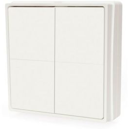 Shelly SHELLY_B_WS_4 Blu Wall Switch, Interruptor de pared inalámbrico con 4 botones, 16 acciones, Bluetooth, Color blanco Precio: 29.90000024. SKU: B1G7SHHCL3