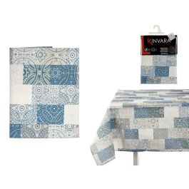 Kinvara Mantel de Loneta Antimanchas 140x180 cm Azulejo Azul - 70% Algodón, 30% Poliéster (6 Unidades) Precio: 75.99000013. SKU: B1FPMJBNAE