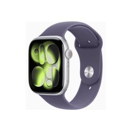 Apple Watch Series 11 grps 46 mm GPS Aluminio Plateado con Pulsera Deportiva Niebla Púrpura