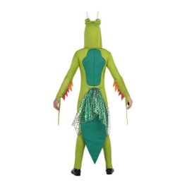 Disfraz mantis capucha, mono y brazaletes talla one size Disfraz mantis capucha, mono y brazaletes talla one size