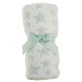 Creaciones Llopis Set Caja Asa Manta Coral 100 x 75 cm + Conejo Estre 24 cm