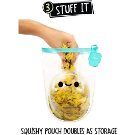 Fluffies Stuffiez Peluche ASMR Personalizable Abeja/Ladybug LIT0035051594284 con Relleno para Sacar y Descubrir Otro Personaje