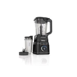 Ninja TB301EU Detect Power Mixer Pro 2 en 1 Batidora de Vaso, 2.1L, 1200W, Picahielos, Negra