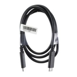 Lenovo USB-C cable, 1 meter length, 10Gbps data rate, 20V/5A power delivery, suitable for laptops and monitors. Lenovo USB-C cable, 1 meter length, 10Gbps data rate, 20V/5A power delivery, suitable for laptops and monitors.