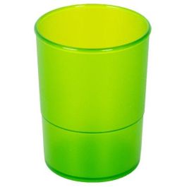 Porta Lapices Plastico Redondo Traslucido Kiwi Precio: 1.49999949. SKU: B1ARFY5DMM