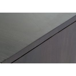 DKD Home Decor Rombo Gold Mueble TV Moderno Marrón Dorado 140 x 55 x 40 cm Acacia Metal Puertas