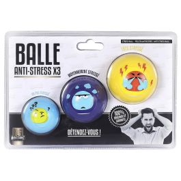Mister Gadget Juego de 3 Pelotas Antiestrés para Relajarse y Despejar la Mente Precio: 4.49999968. SKU: B12TRVT6BG