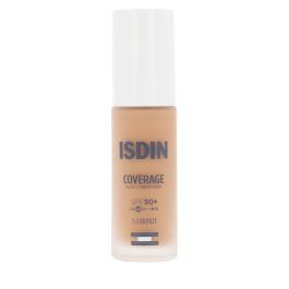 Base de Maquillaje Fluida Isdin COVERAGE Nº 5.0 Bronze Spf 50 30 g Precio: 35.50000003. SKU: B15E8PHB3Z