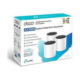 TP-Link Deco X55 (3er-Pack) | Enrutador de malla | Doble banda | Wi-Fi 6 (802.11ax) | 3000 Mbit/s