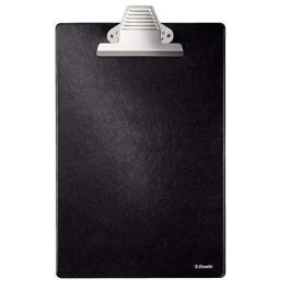 Esselte Carpeta A4 con Pinza y Base, Plástico Forrado Negro Precio: 7.79000057. SKU: B12RXLB9YS