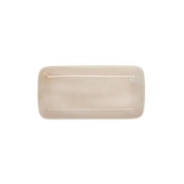 Ariane Bandeja Rectangular Porcelana Reforzada Hostelería Porous 28x14 cm Extra Resistente Antidesportillamiento Pack 6 Unidades