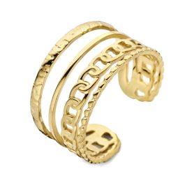Anillo Mujer CO88 Collection 8CR-10046-50 10 Dorado Anillo Mujer CO88 Collection 8CR-10046-50 10 Dorado