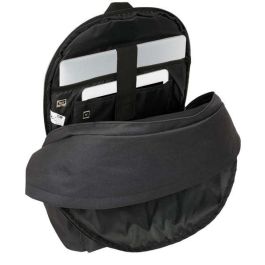 Harper & Neyer Mochila Doble para Portátil 15,6" + USB Negra 31x44x18cm