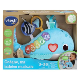 Vtech Baby VT3417765628054 Océane, Mi Ballena Musical (Botellas de Plástico Reciclado) Precio: 46.49999992. SKU: B1F2E83XKQ