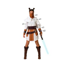 Disfraz Galaxia Blanco Mujer Adulto Talla XS-S