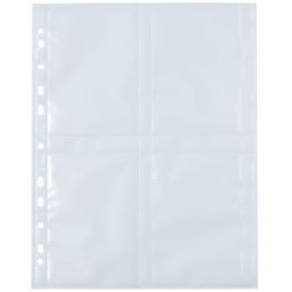 HERMA 7560 Fundas para Fotos 90 x 130 mm Retrato Blancas de Polipropileno (PP) - Paquete de 250 Hojas