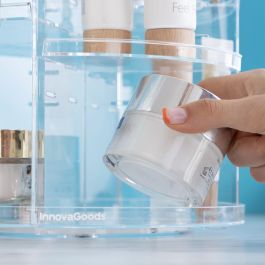 Inde Organizador de Maquillaje Giratorio Rolkup Innova, 23 cm Ancho x 4 cm Alto x 23 cm Largo (7 Unidades)