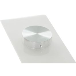 Mesa de Comedor DKD Home Decor Cristal Transparente Blanco Madera MDF (160 x 90 x 75 cm) Mesa de Comedor DKD Home Decor Cristal Transparente Blanco Madera MDF (160 x 90 x 75 cm)