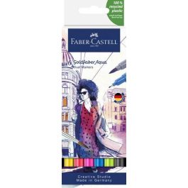Rotuladores Acuarelables Faber-Castell Goldfaber Aqua Dual Markersa Estuche De 6 Surtidos. Precio: 14.88999985. SKU: B1A7PJ347B