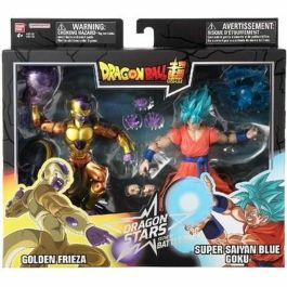 BANDAI BAN3296580371693 - Figura de Acción Dragon Ball Super Dragon Stars 17 cm - Freezer Dorado vs Super Saiyan Blue Goku